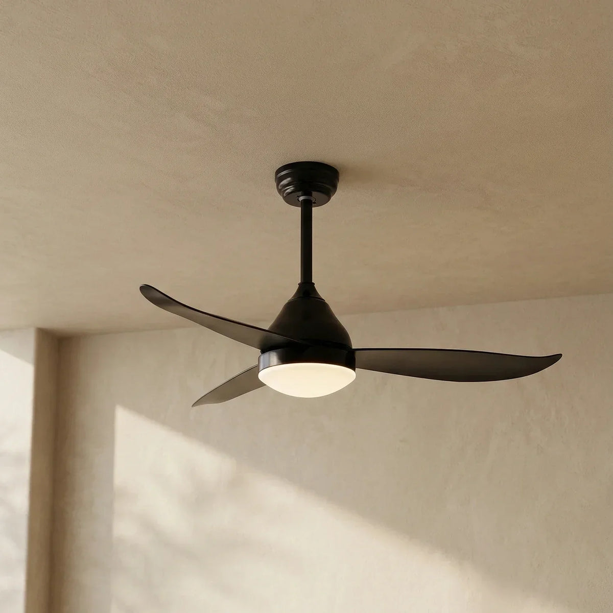 Nordic Aeris Whisper Ceiling Fan Lights Copper – Copper detail 7