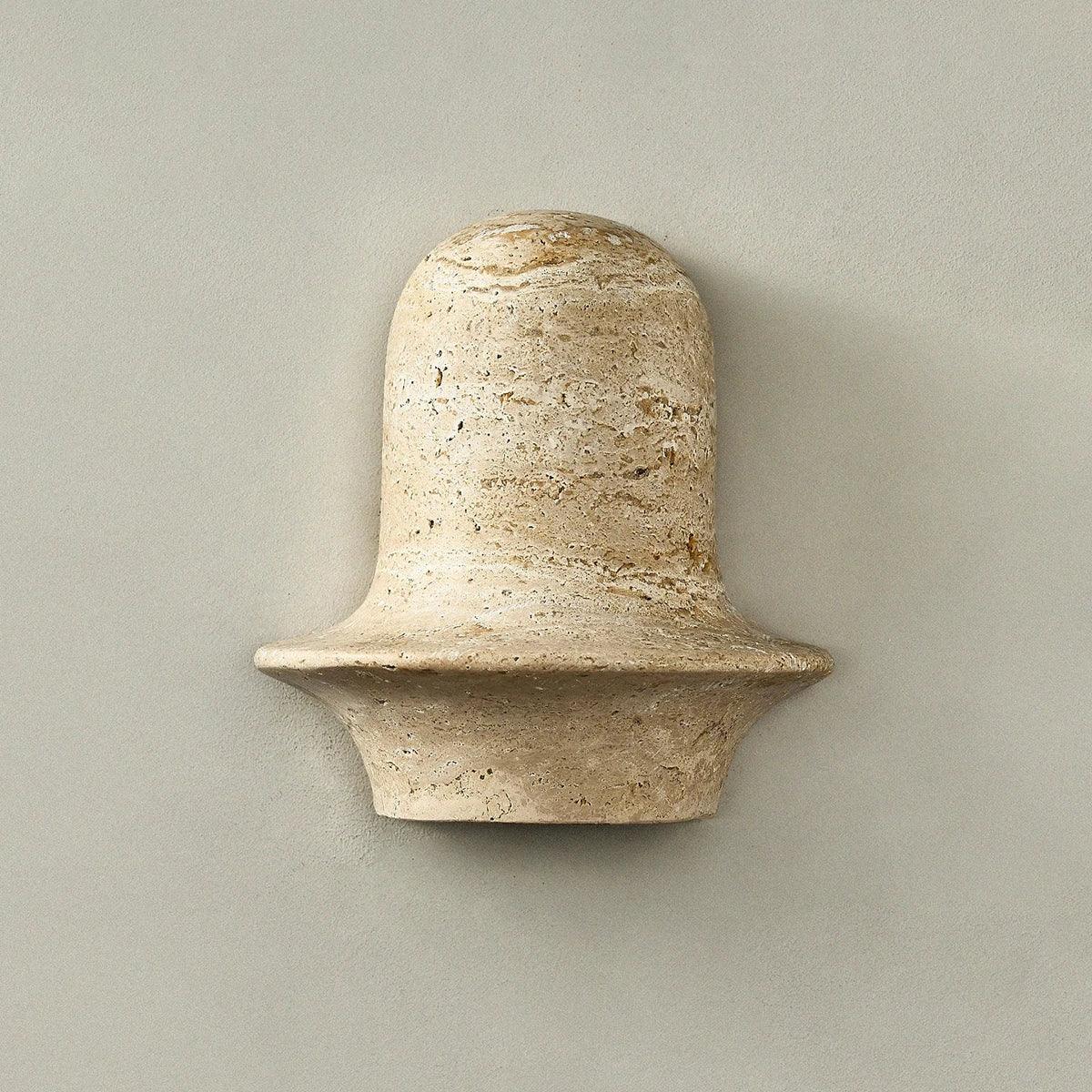 Olyndra Travertine Arched Artistic Wall Lamp – Travertine detail 13