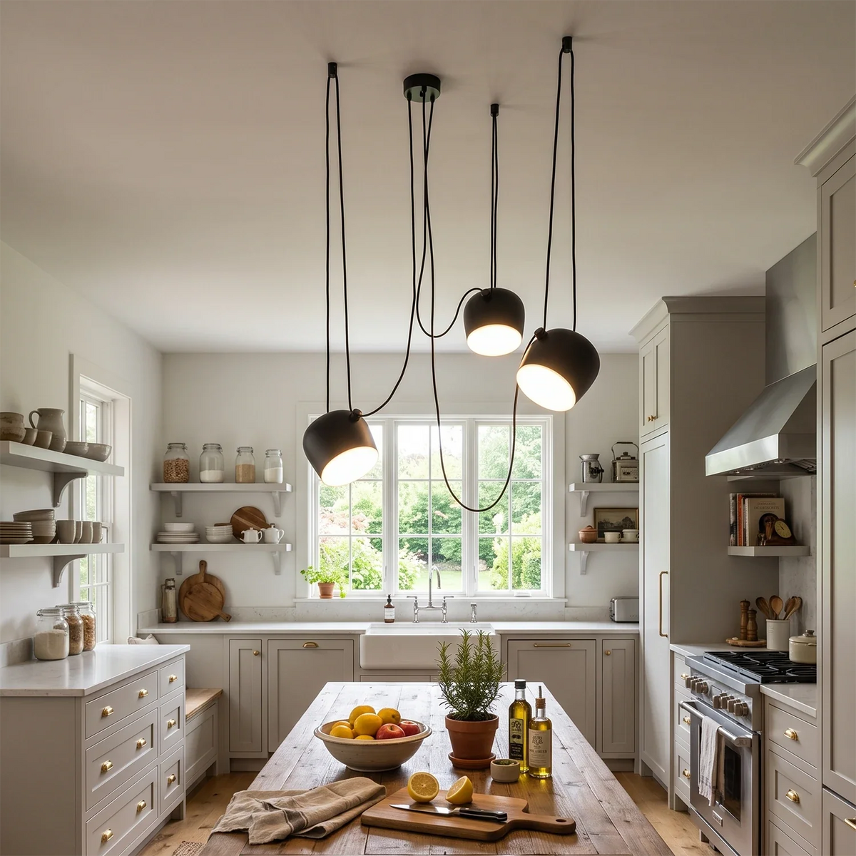 Onda Adjustable Cable Cluster Acrylic Chandelier – Acrylic detail 8