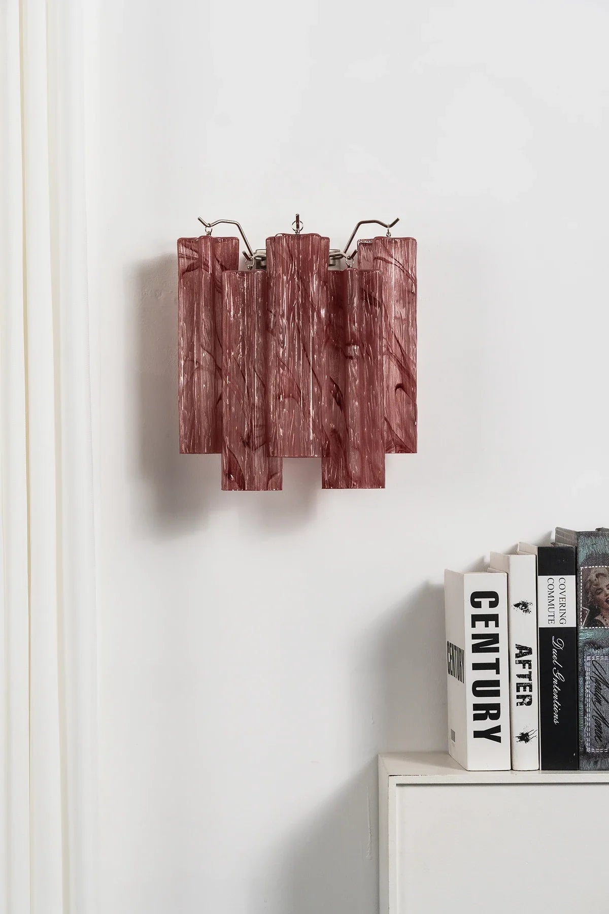 Ondine Tiered Glass Tube Wall Sconce – Glass detail 36