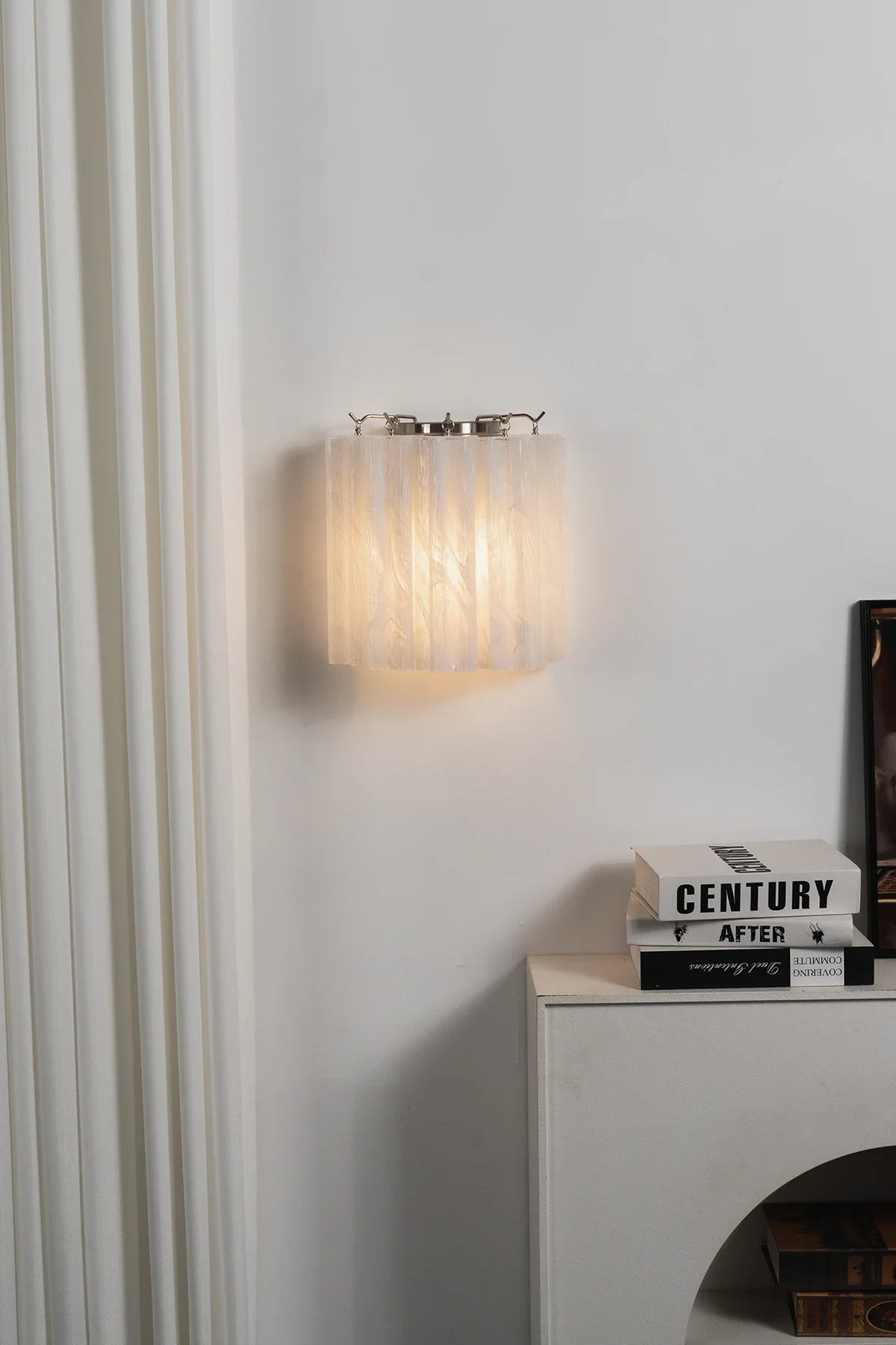 Ondine Tiered Glass Tube Wall Sconce – Glass detail 20
