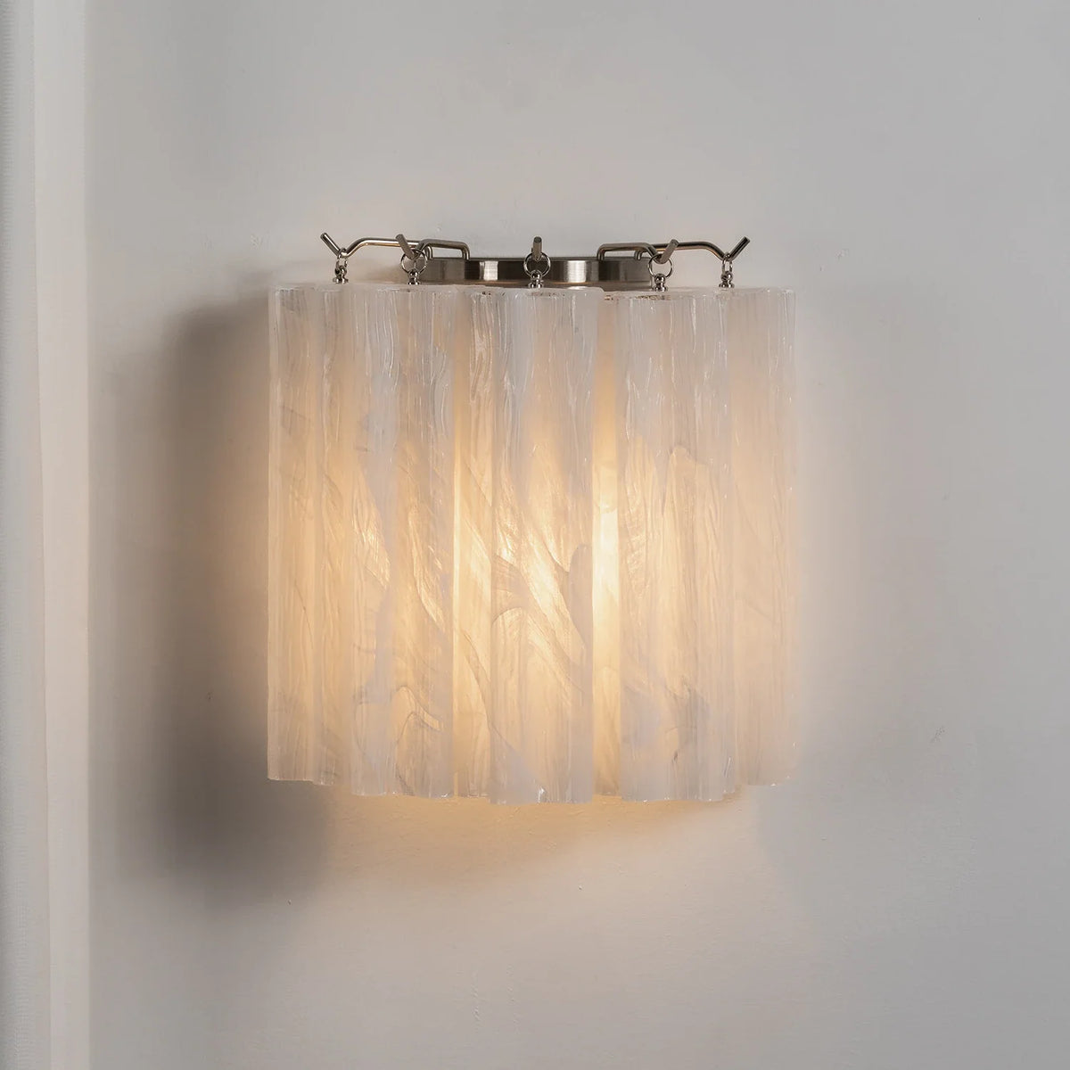 Ondine Tiered Glass Tube Wall Sconce – Glass detail 49