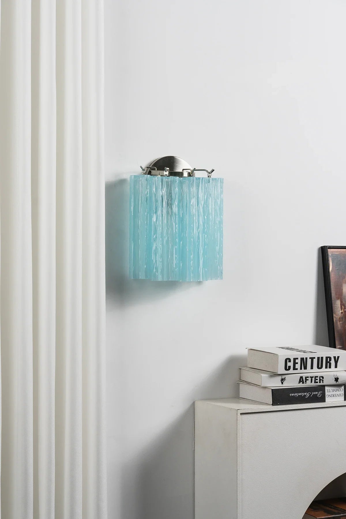 Ondine Tiered Glass Tube Wall Sconce – Glass detail 29