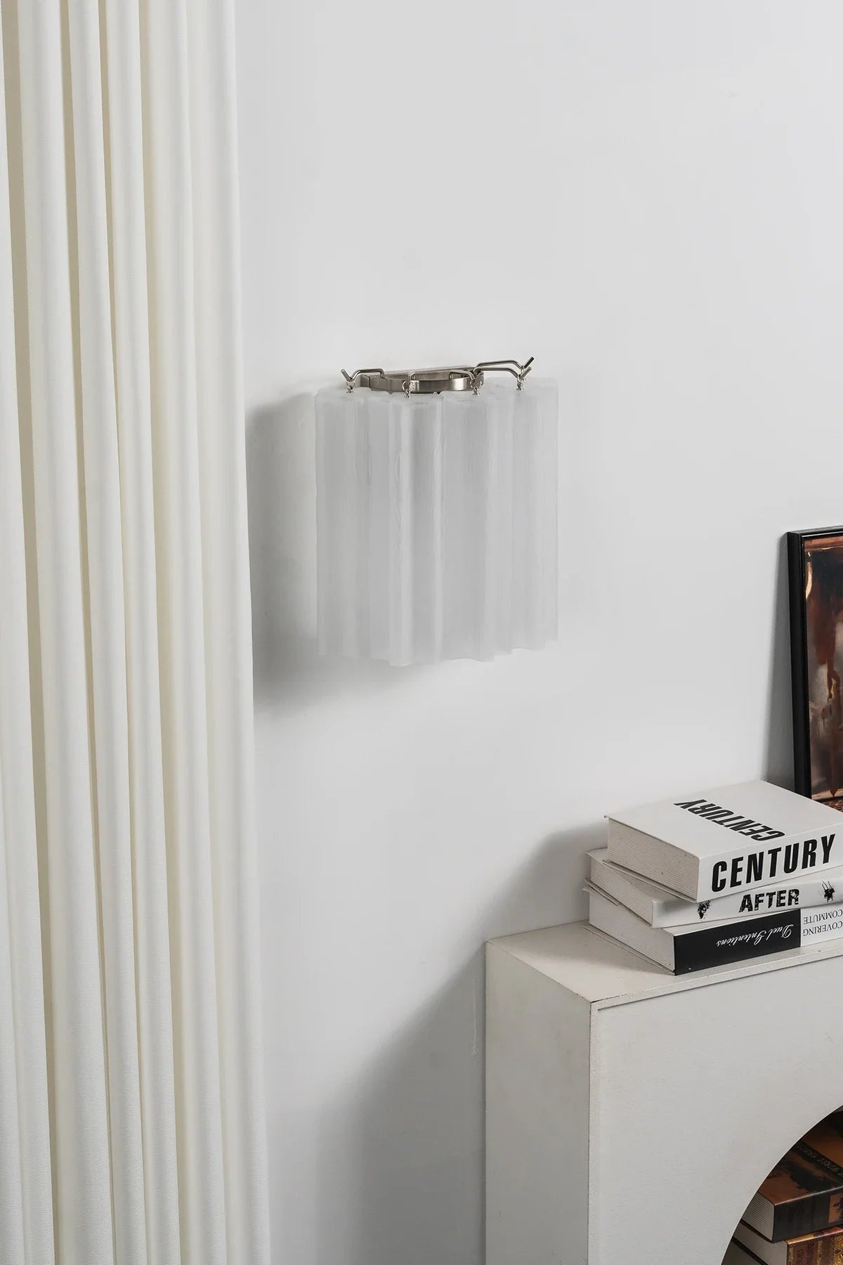 Ondine Tiered Glass Tube Wall Sconce – Glass detail 23