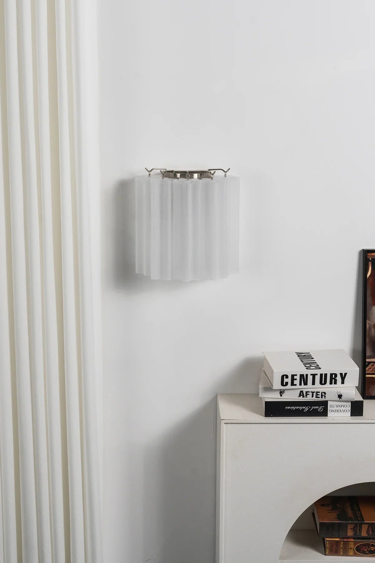 Ondine Tiered Glass Tube Wall Sconce – Glass detail 24