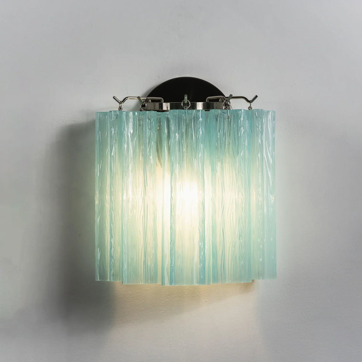 Ondine Tiered Glass Tube Wall Sconce – Glass detail 59