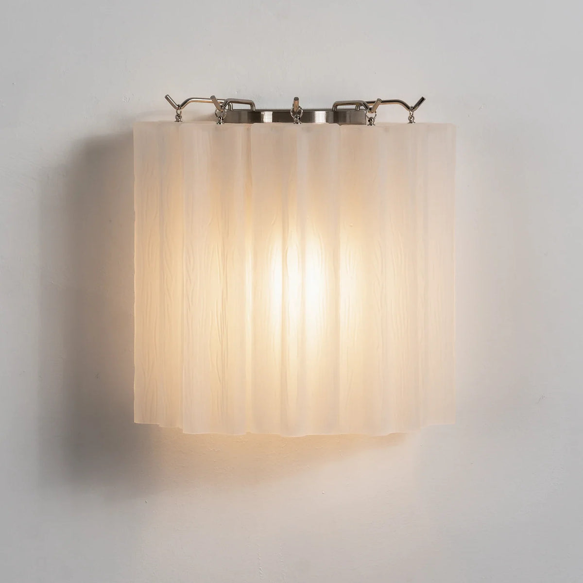 Ondine Tiered Glass Tube Wall Sconce – Glass detail 52