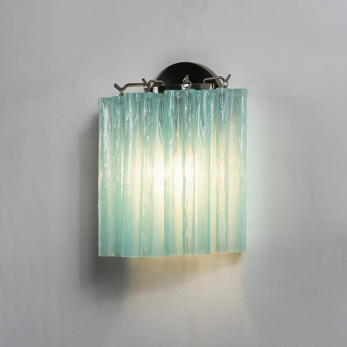Ondine Tiered Glass Tube Wall Sconce – Glass detail 61