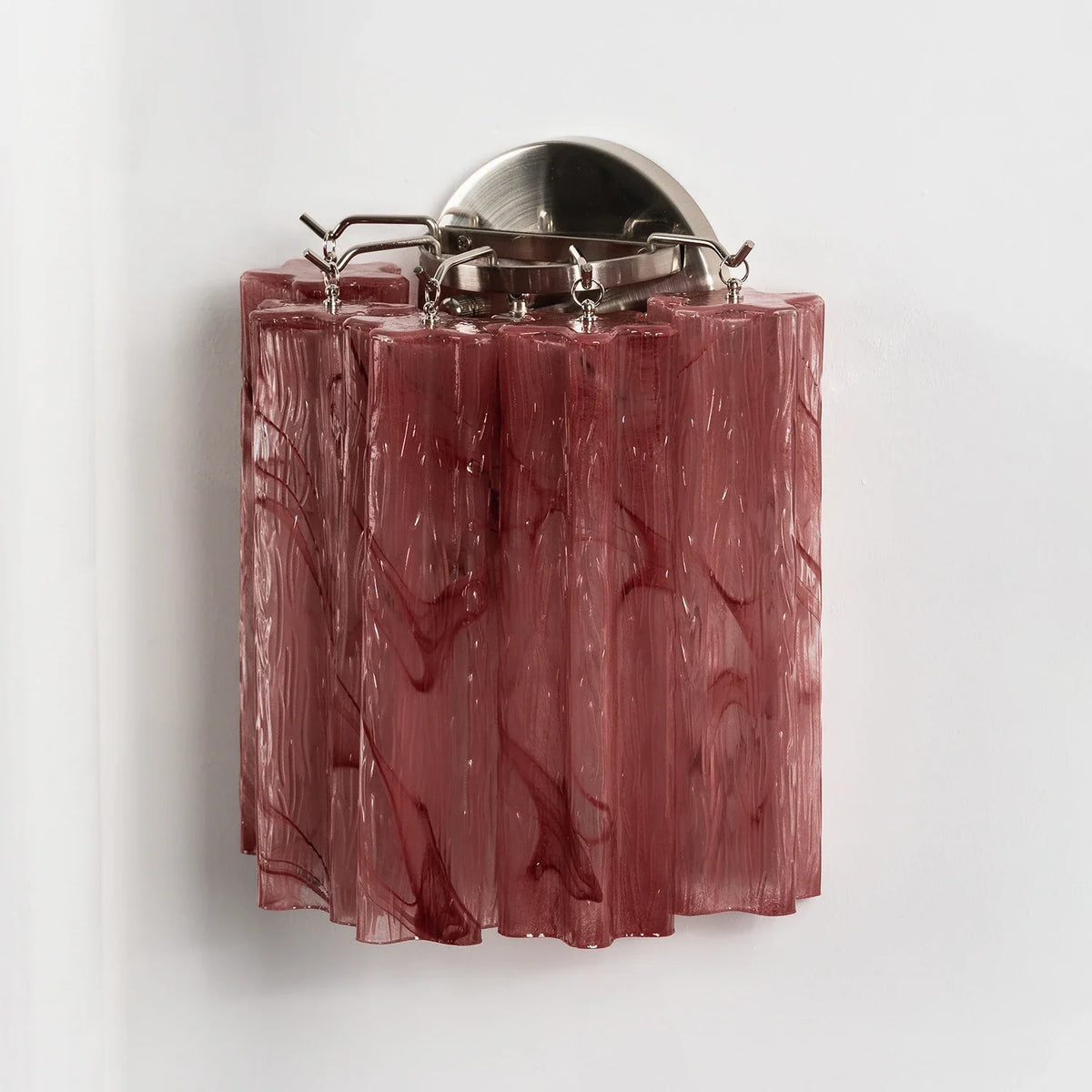 Ondine Tiered Glass Tube Wall Sconce – Glass detail 69