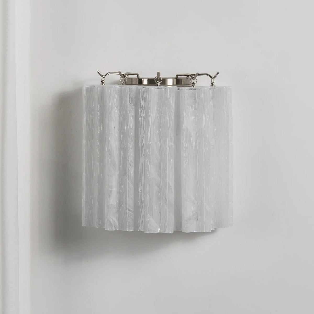 Ondine Tiered Glass Tube Wall Sconce – Glass detail 55