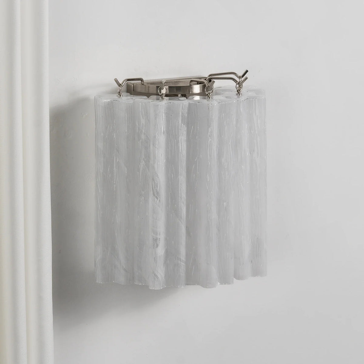 Ondine Tiered Glass Tube Wall Sconce – Glass detail 58