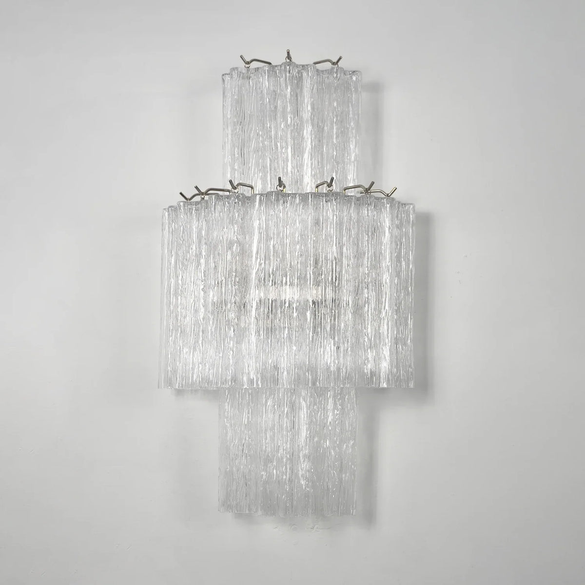 Ondine Tiered Glass Tube Wall Sconce – Glass detail 78