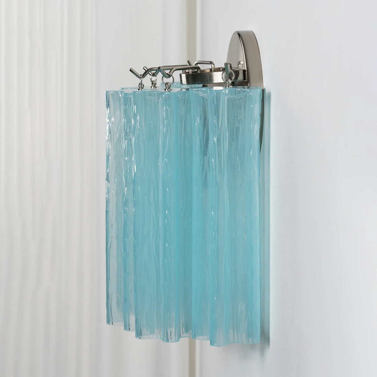 Ondine Tiered Glass Tube Wall Sconce – Glass detail 64