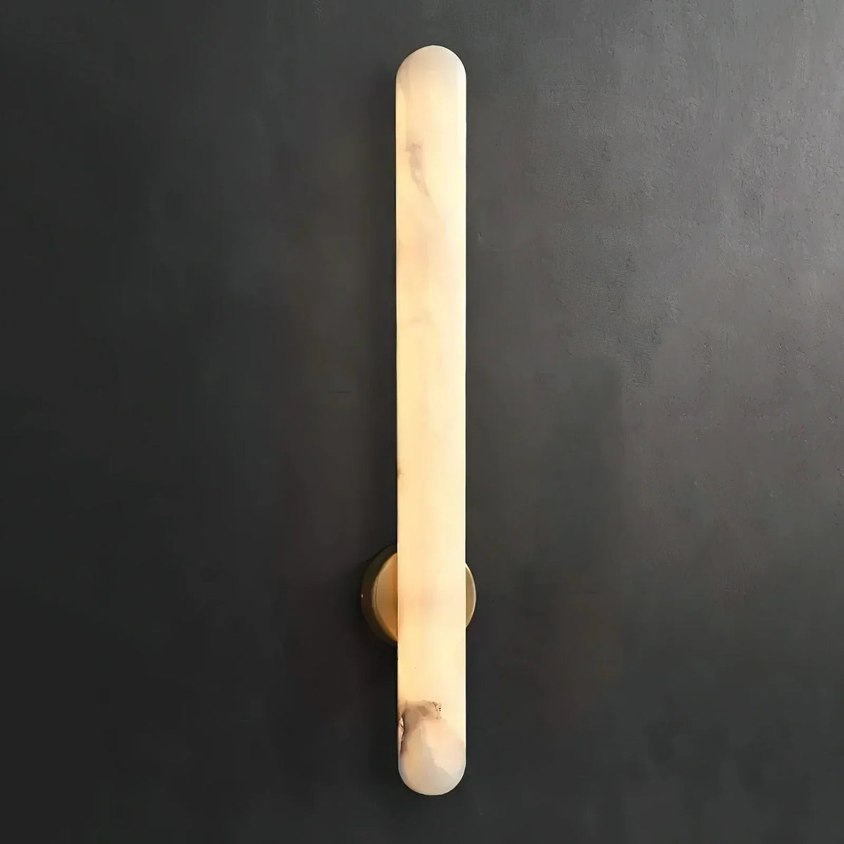 Oval Alunari Alabaster Wall Sconce – Alabaster detail 24