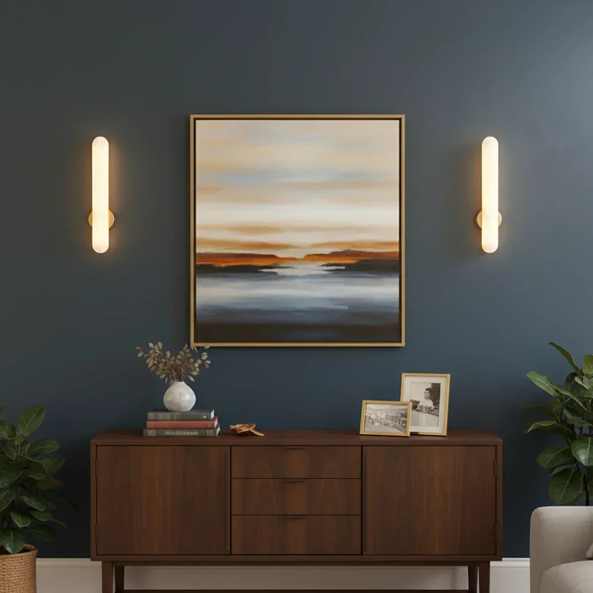 Oval Alunari Alabaster Wall Sconce – Alabaster detail 18