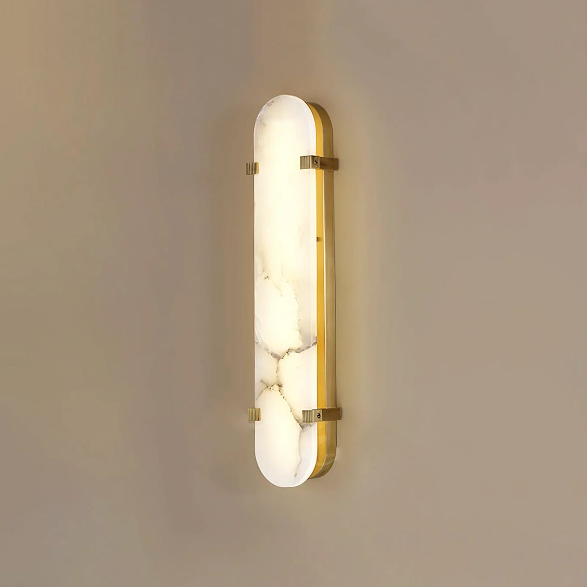 Oval Calla Alabaster Wall Sconce – Alabaster detail 21