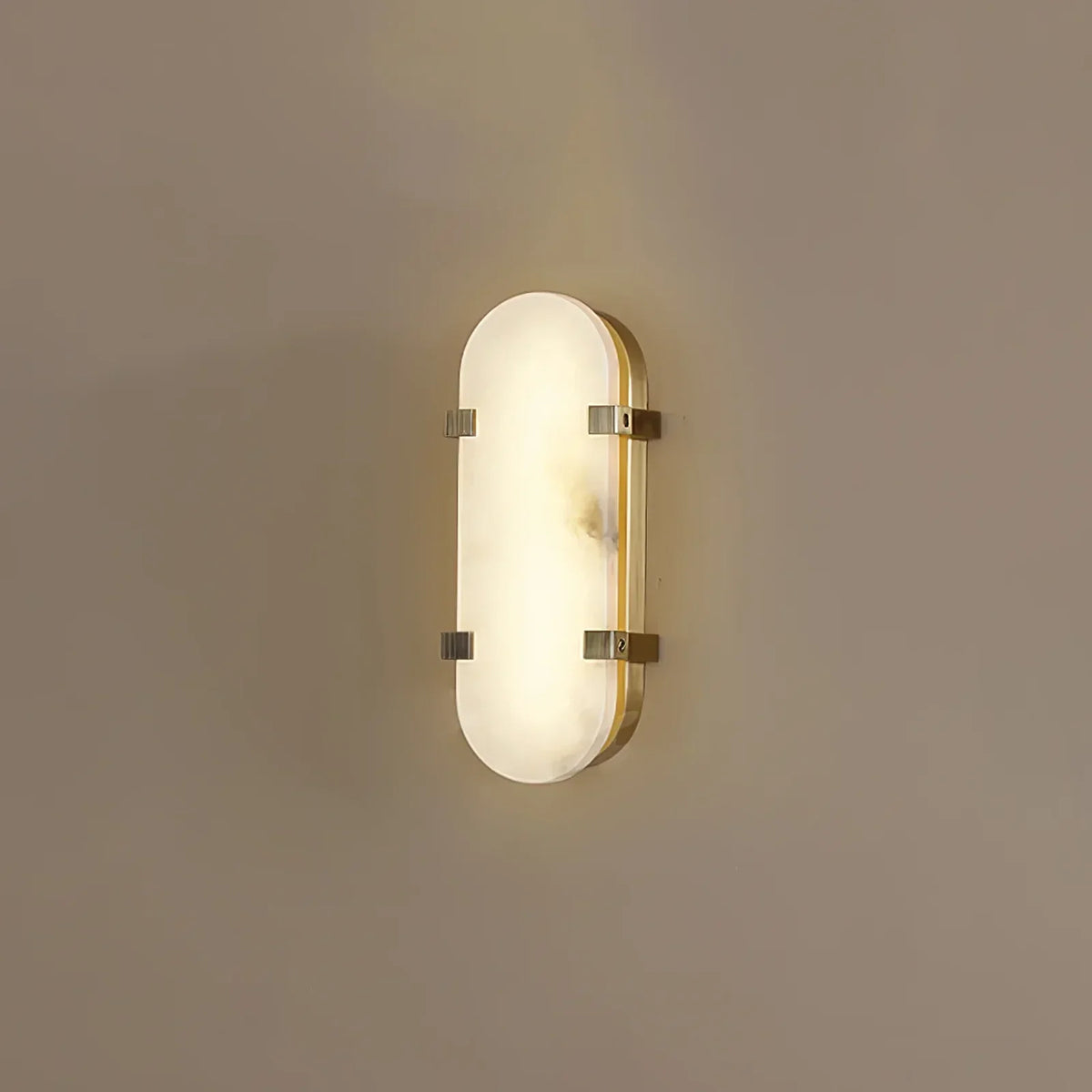 Oval Calla Alabaster Wall Sconce – Alabaster detail 19