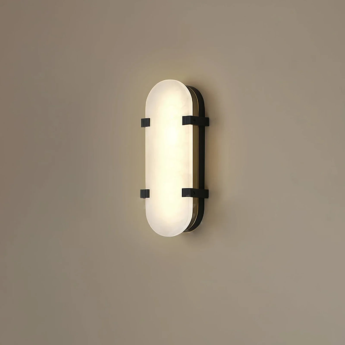 Oval Calla Alabaster Wall Sconce – Alabaster detail 20