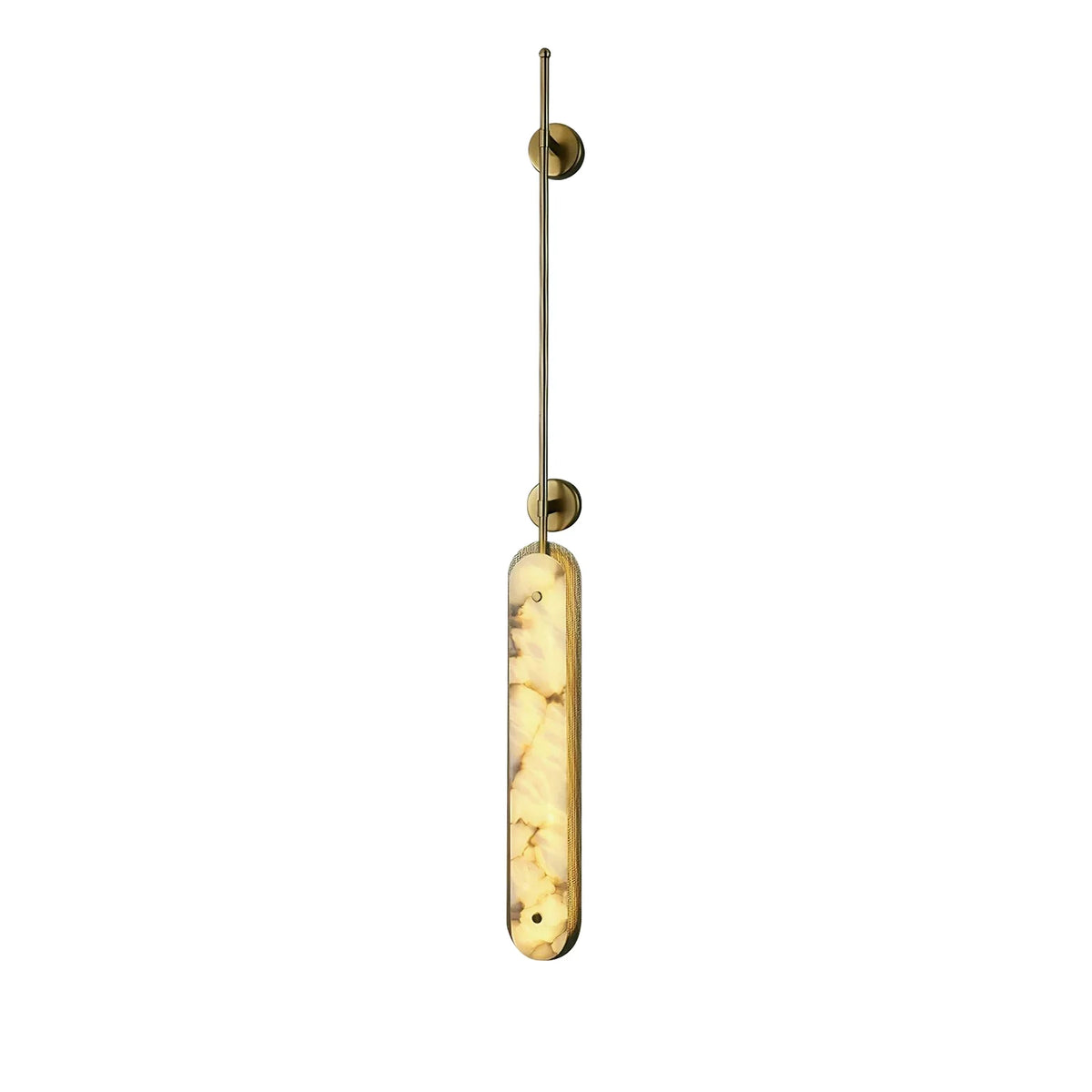 Oval Lysandra Alabaster Wall Sconce – Alabaster detail 14