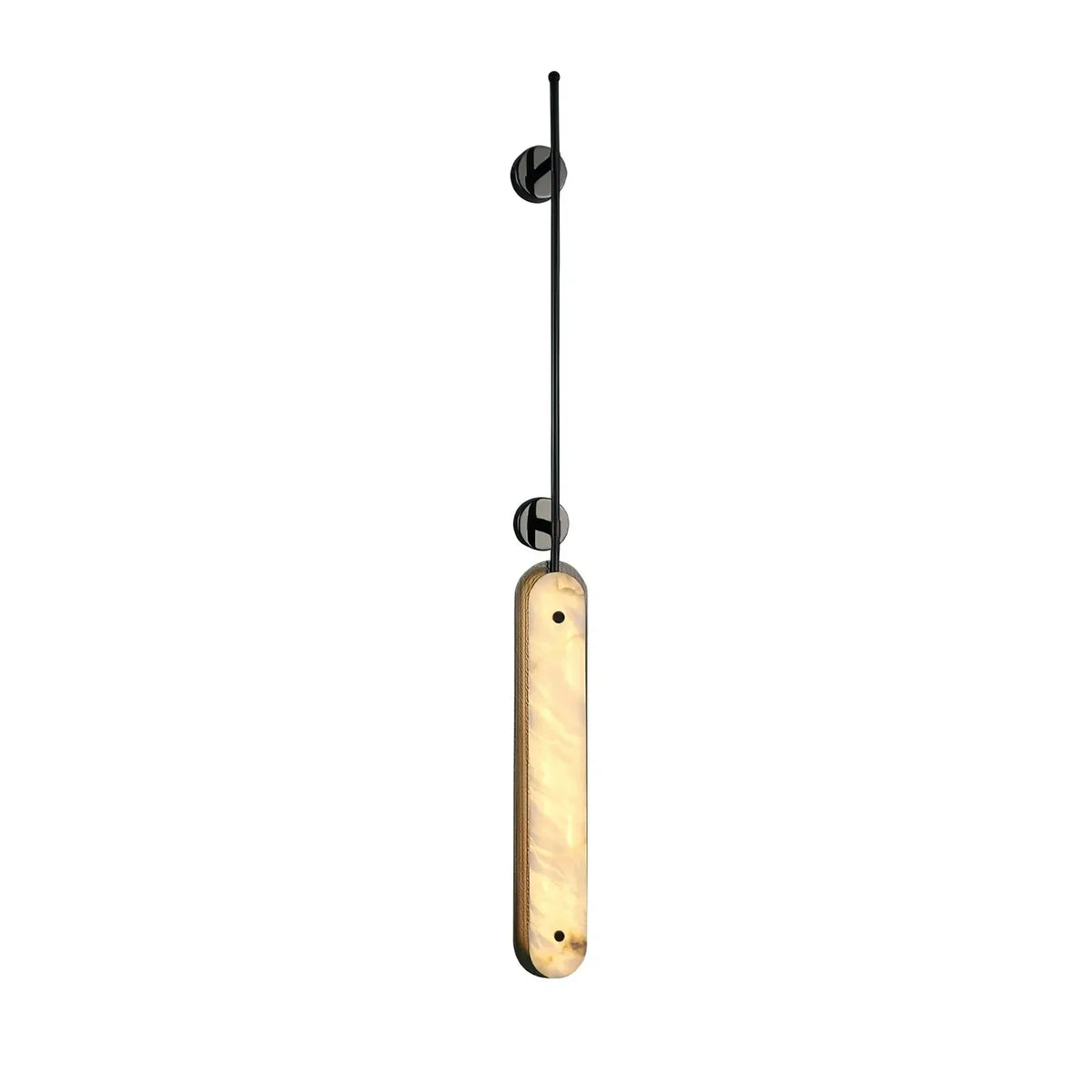 Oval Lysandra Alabaster Wall Sconce – Alabaster detail 10