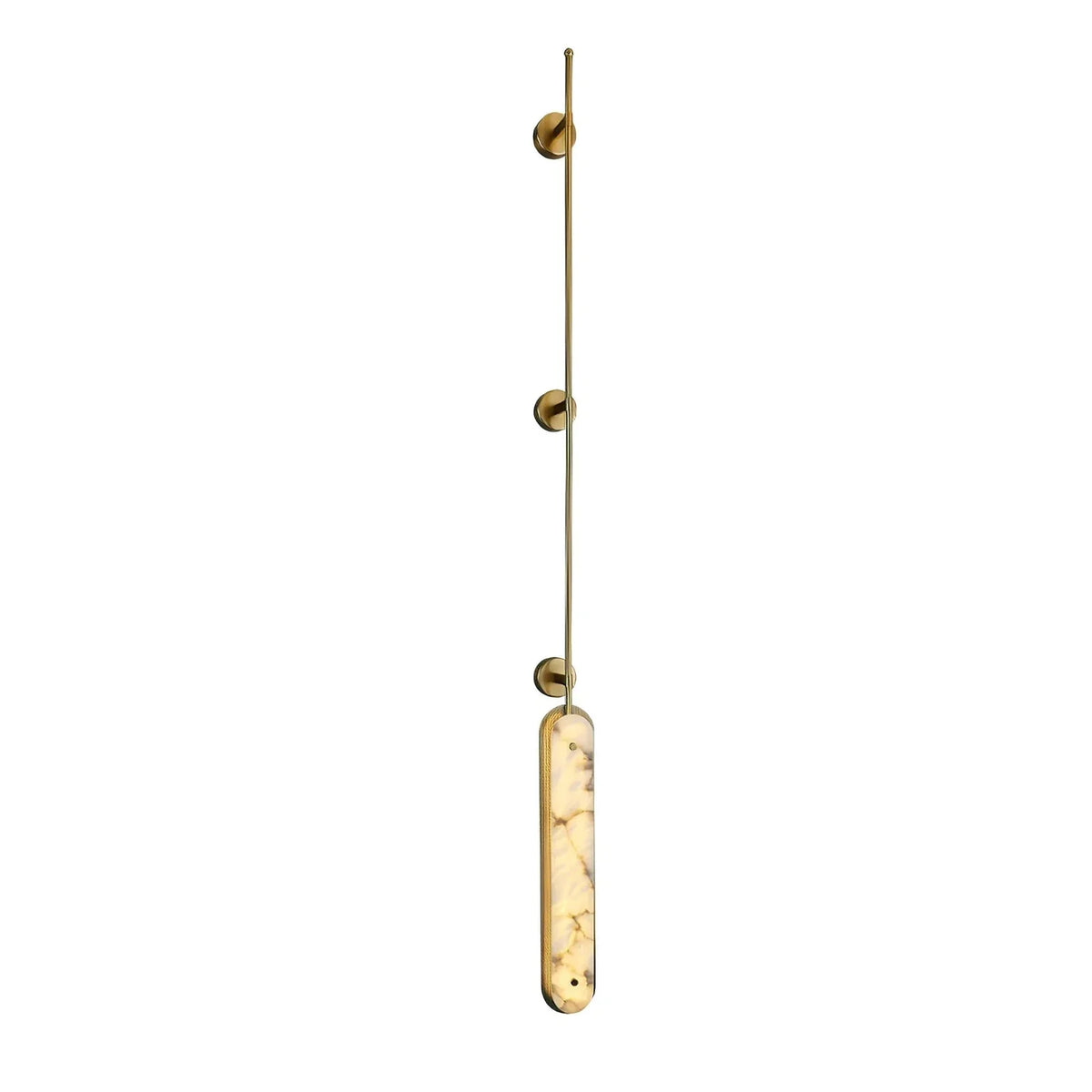 Oval Lysandra Alabaster Wall Sconce – Alabaster detail 13