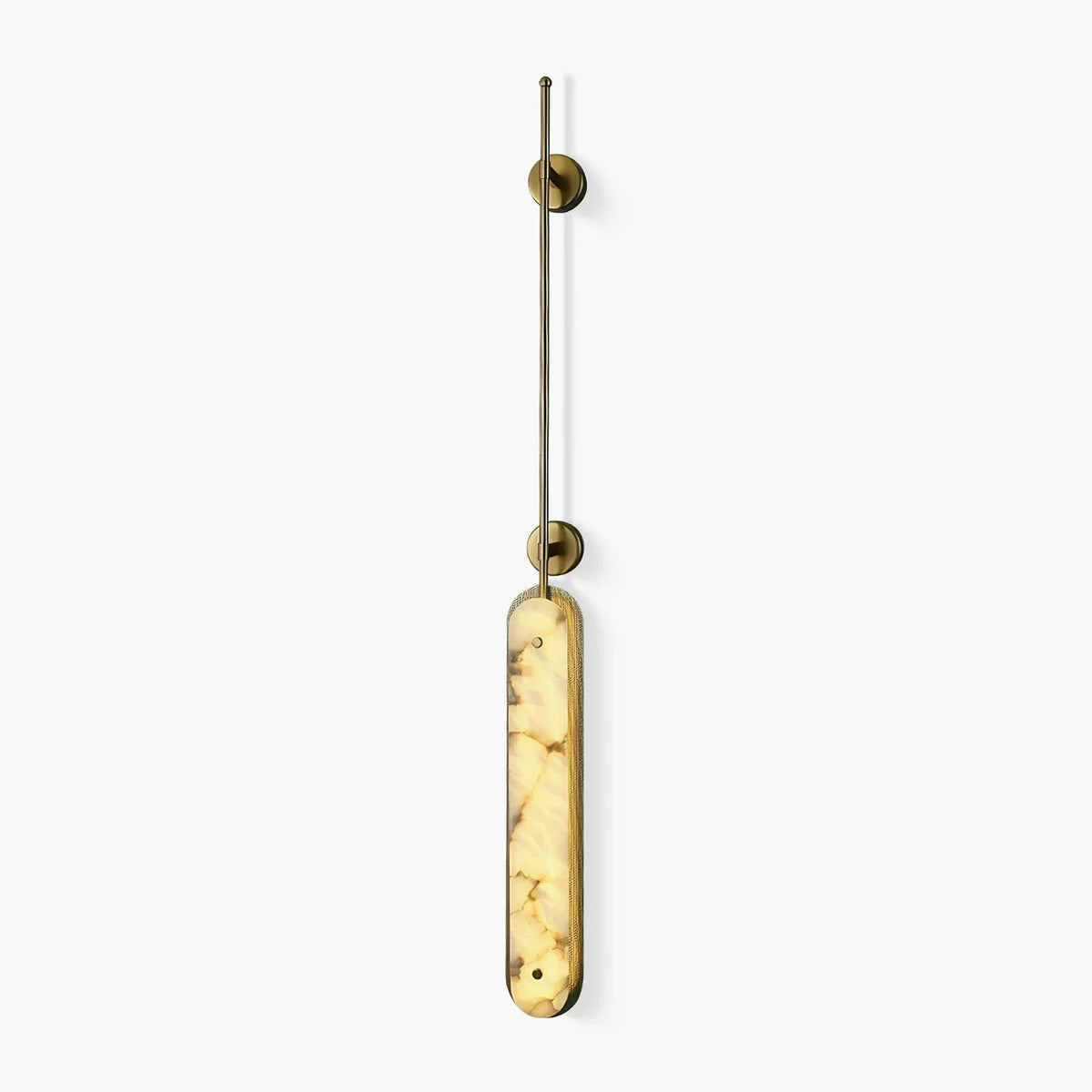 Oval Lysandra Alabaster Wall Sconce – Alabaster detail 12