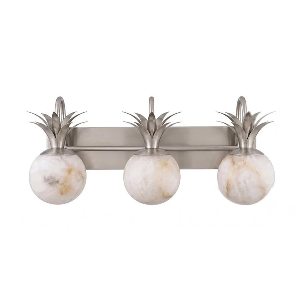 Palmyra Alabaster Globe Palm Wall Sconce – Alabaster detail 26