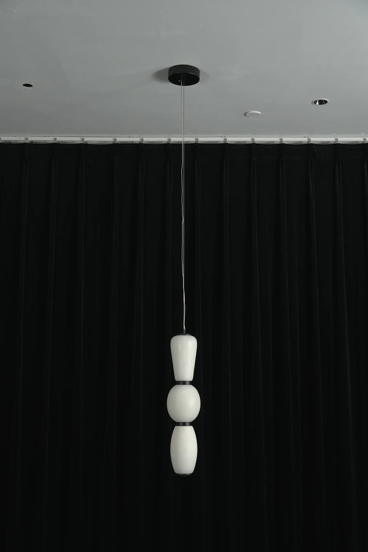 Perrine Stacked Alabaster Pendant Light – Alabaster detail 13