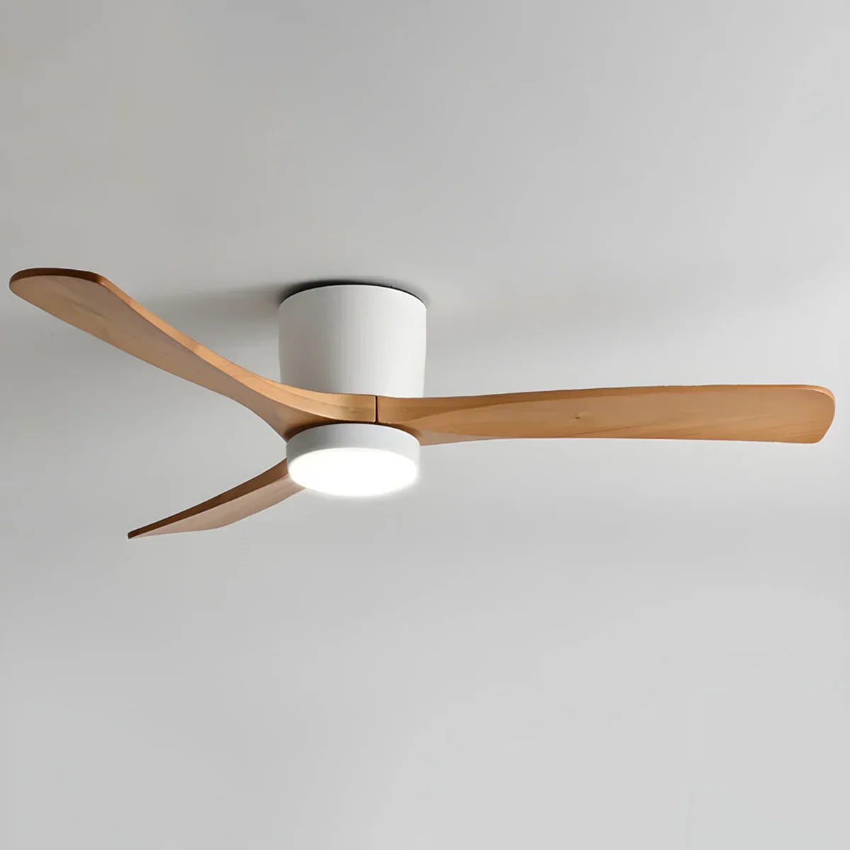 Propeller Style Wooden Copper Ceiling Fan Light – Copper detail 25