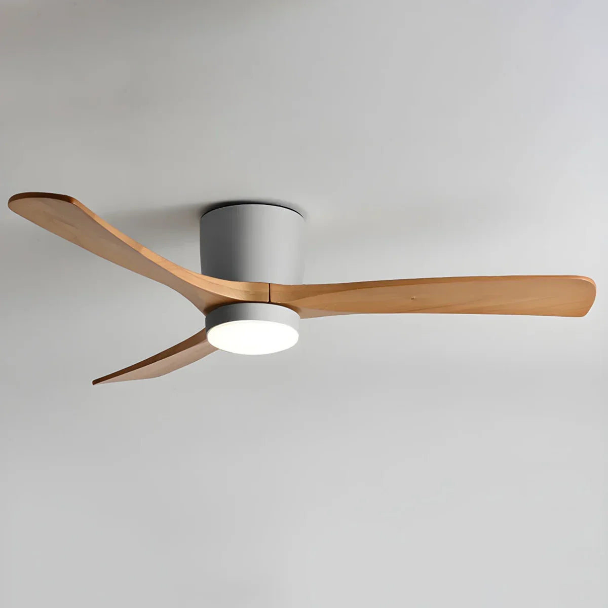 Propeller Style Wooden Copper Ceiling Fan Light – Copper detail 24
