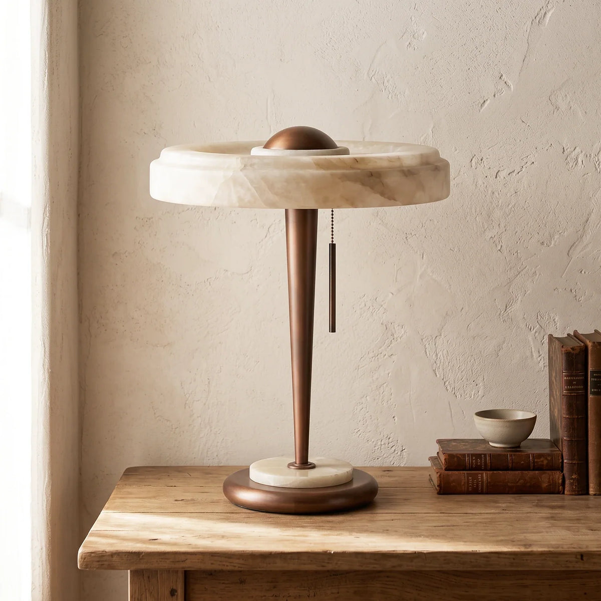 Quiet Alabaster Table Lamp – Alabaster detail 15