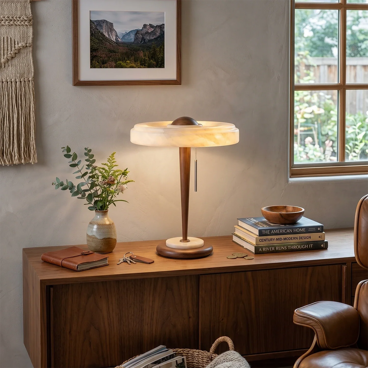 Quiet Alabaster Table Lamp – Alabaster detail 7