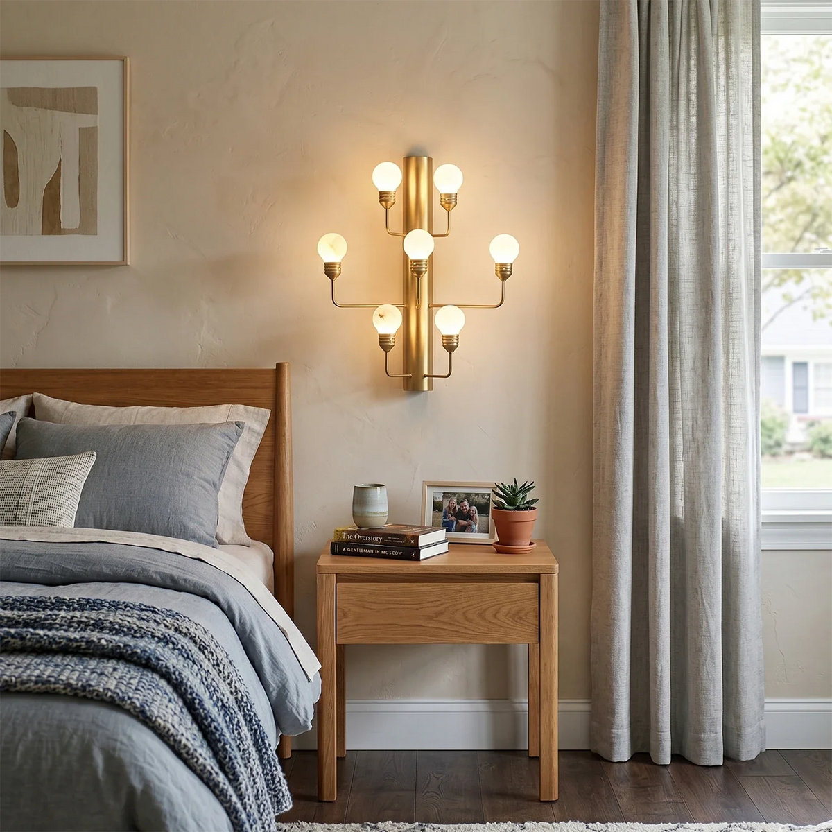 Raggiera Alabaster Globe Wall Sconce – Alabaster detail 4