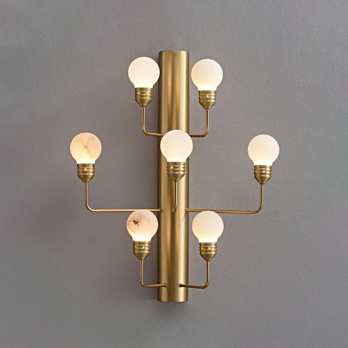 Raggiera Alabaster Globe Wall Sconce – Alabaster detail 12