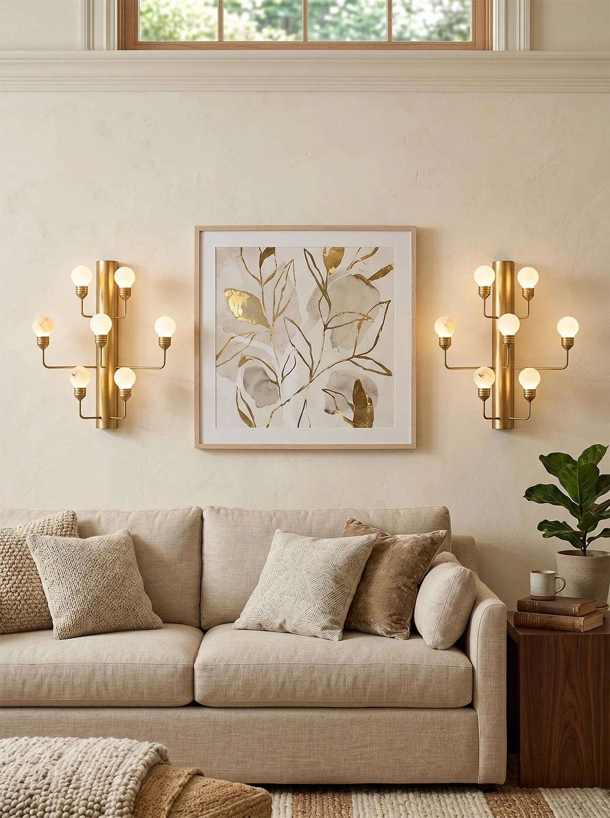 Raggiera Alabaster Globe Wall Sconce – Alabaster detail 10
