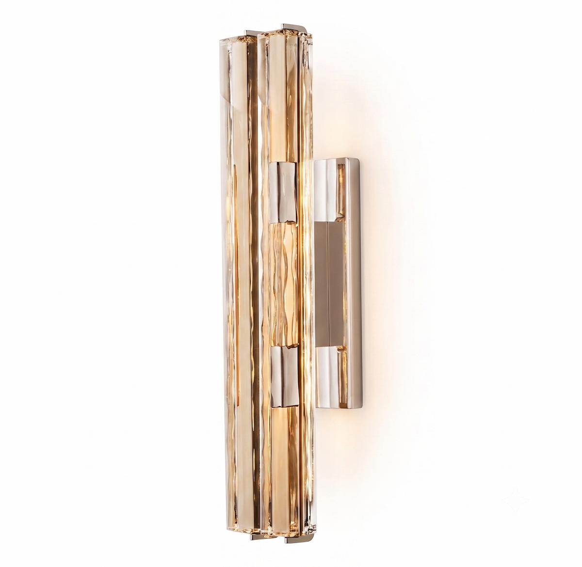 Rainer Faceted Crystal Bar Sconce – Crystal detail 30