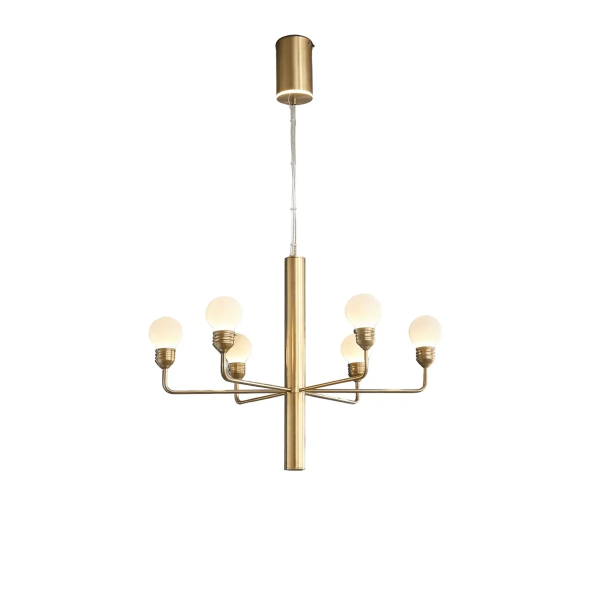 Ramelle Alabaster Tiered Branch Chandelier – Alabaster detail 13