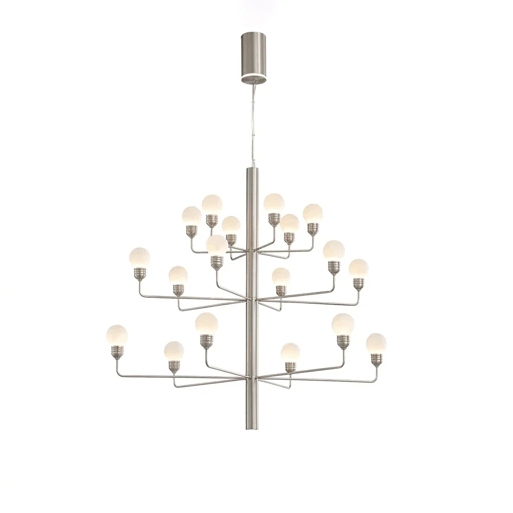 Ramelle Alabaster Tiered Branch Chandelier – Alabaster detail 20