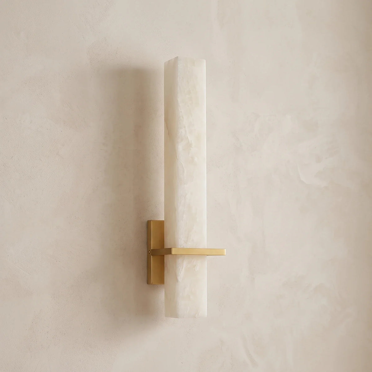 Rectangle Alabaster Milan Wall Sconce – Alabaster detail 16