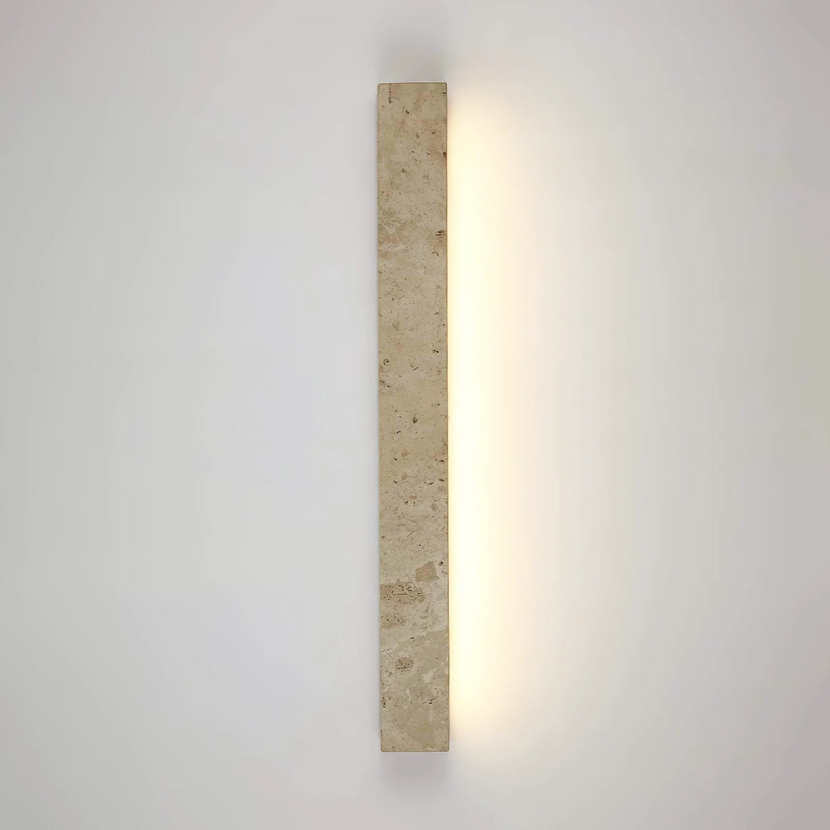 Rectangle Travertine Stravik Wall Light – Travertine detail 15