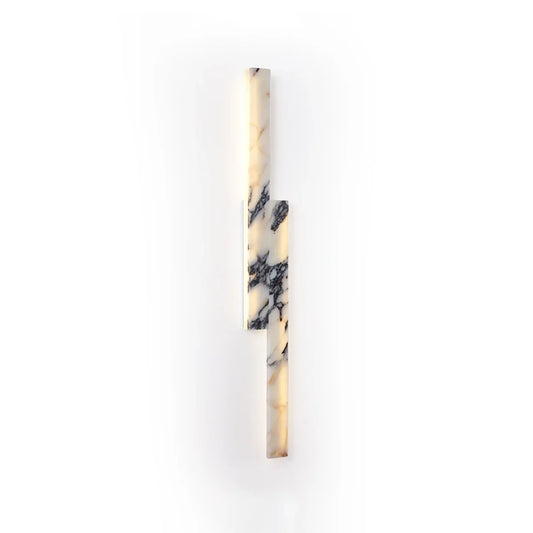 Rectangular Marble Linear Wall Lamp