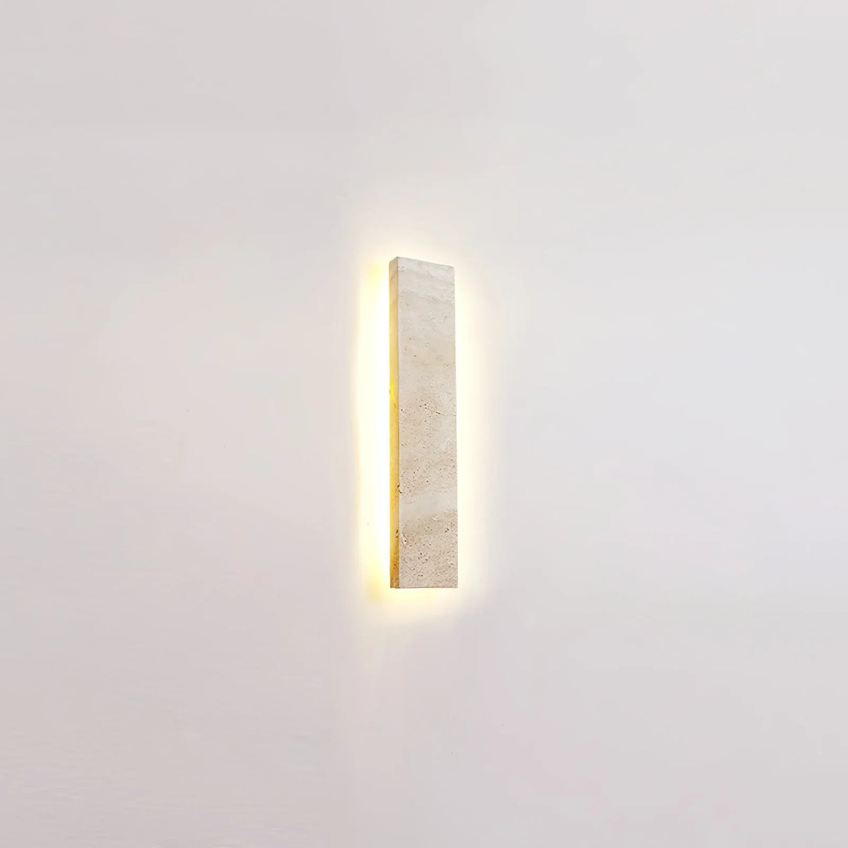 Rectangular Solis Stone Travertine Wall Light – Travertine detail 10