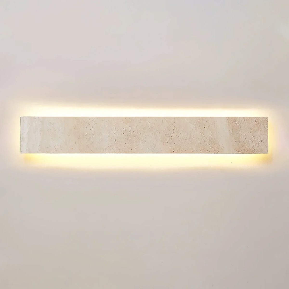 Rectangular Solis Stone Travertine Wall Light – Travertine detail 14