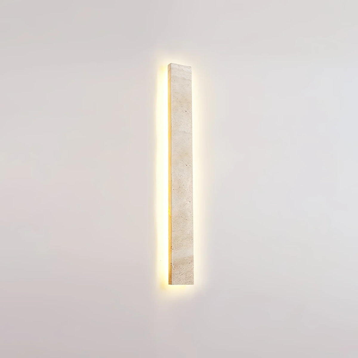 Rectangular Solis Stone Travertine Wall Light – Travertine detail 11