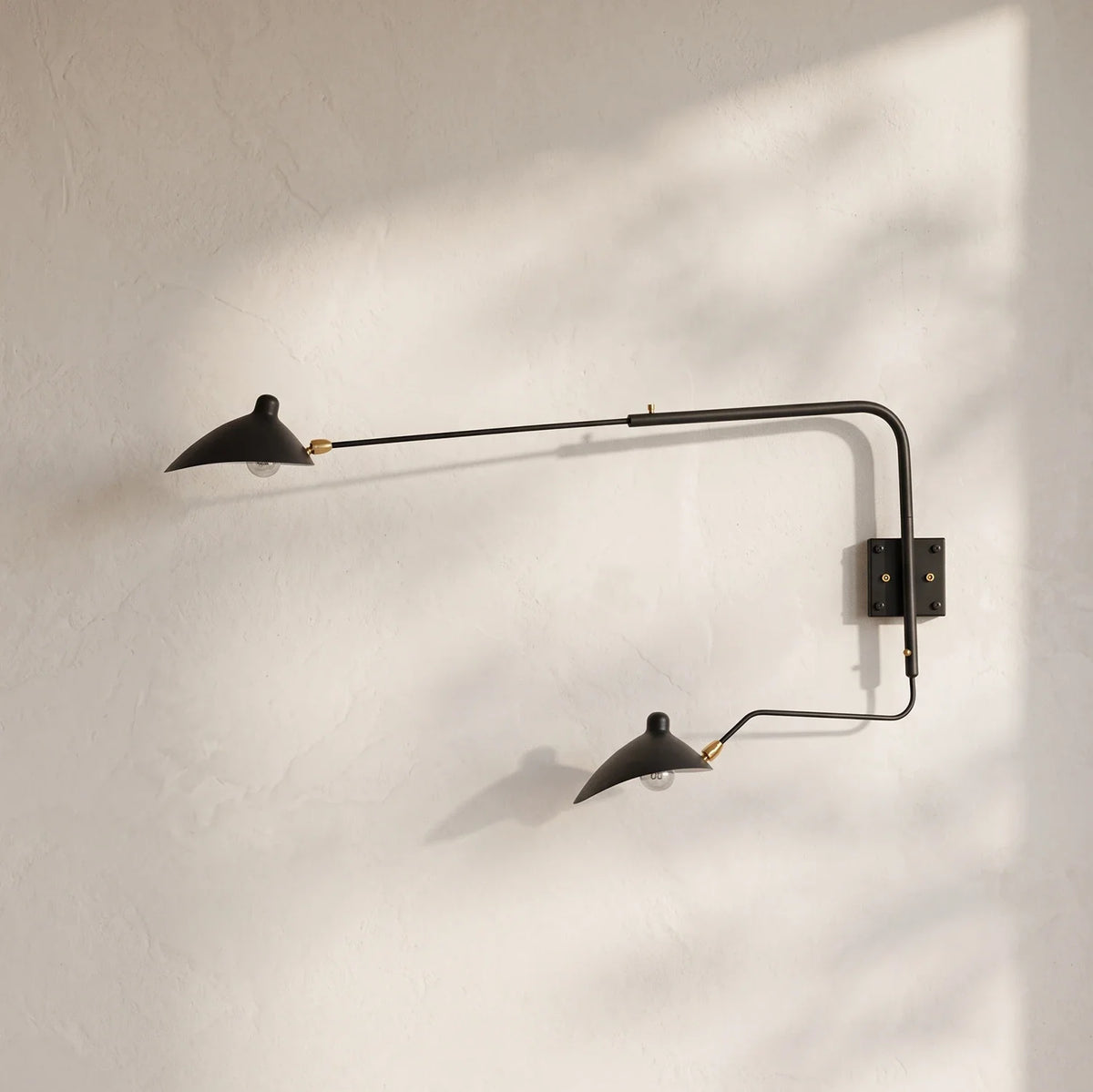 Rotating Serge Mouille Copper Wall Sconce – Copper detail 15