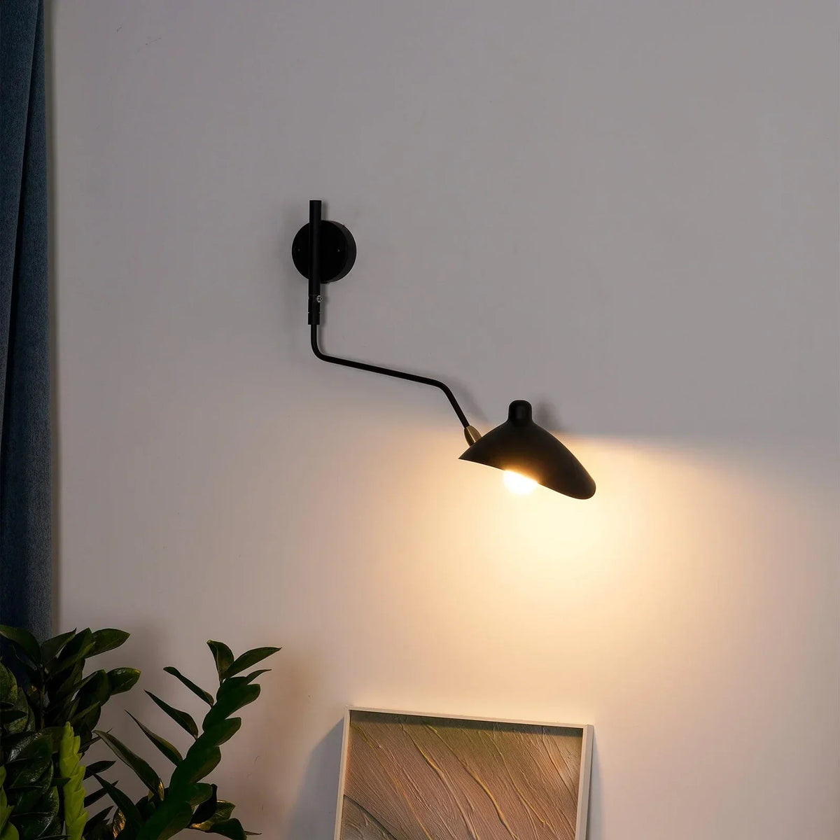 Rotating Serge Mouille Copper Wall Sconce – Copper detail 6
