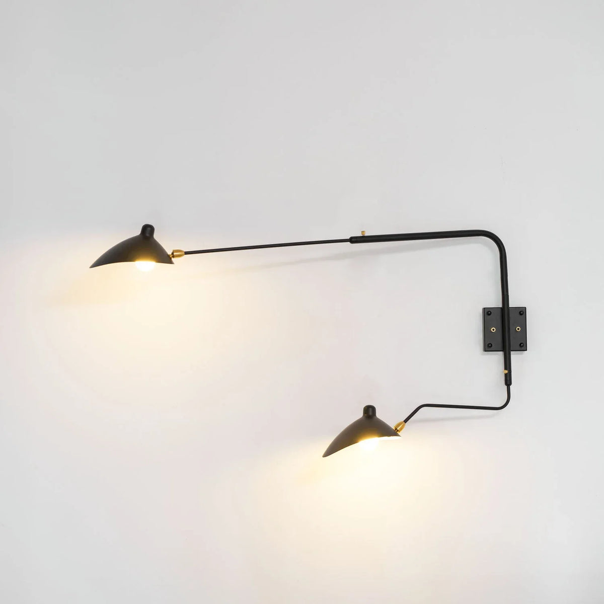 Rotating Serge Mouille Copper Wall Sconce – Copper detail 13