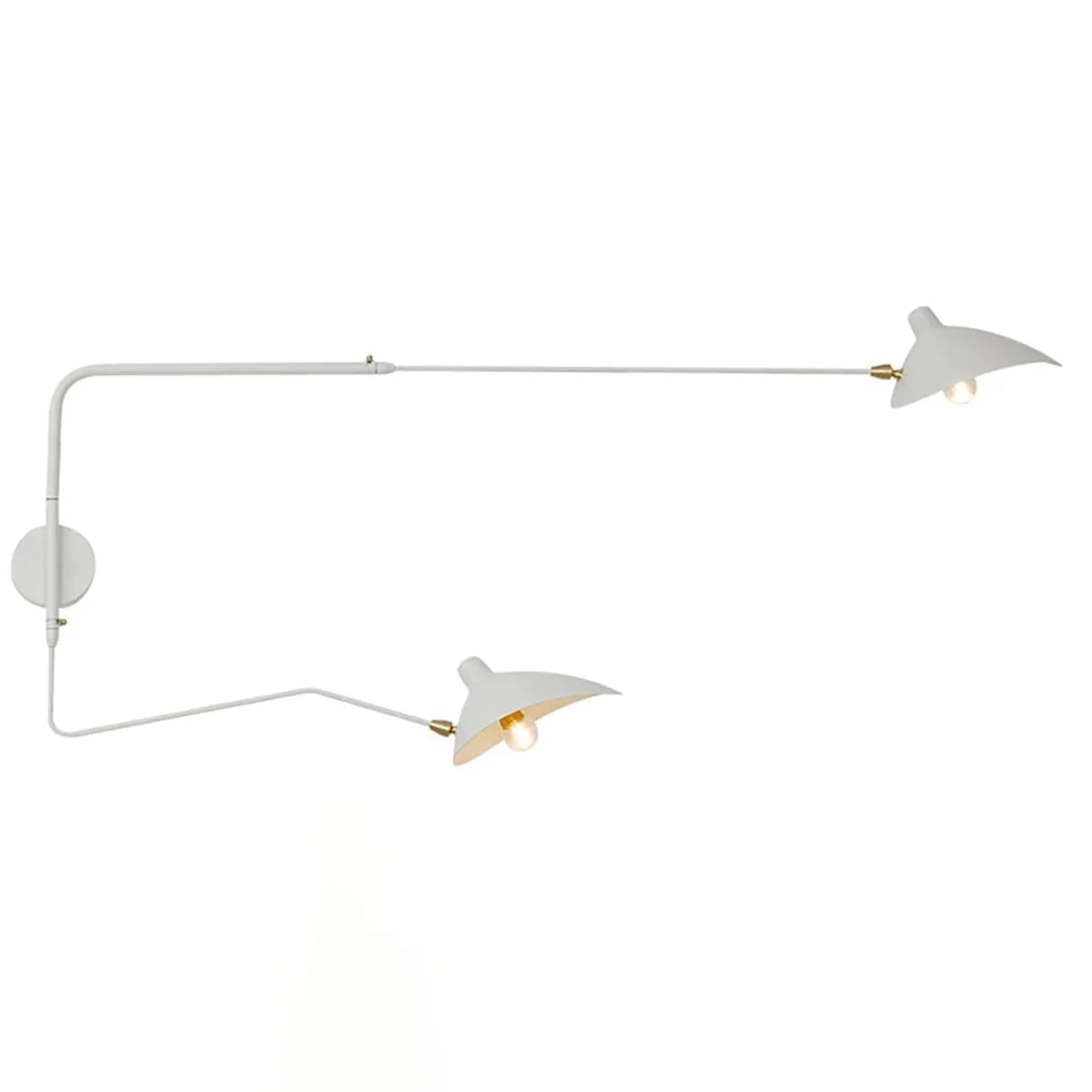 Rotating Serge Mouille Copper Wall Sconce – Copper detail 17