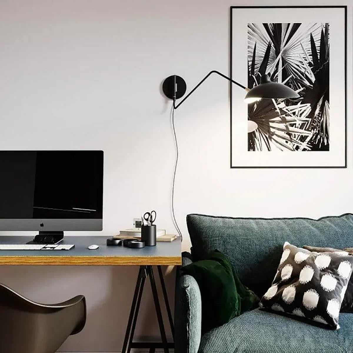 Rotating Versatile Arm Copper Wall Sconce – Copper detail 4