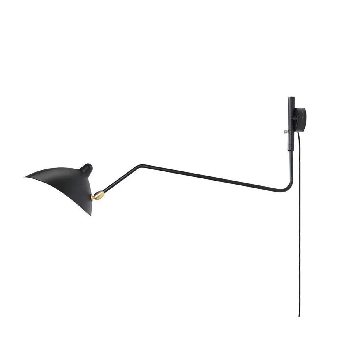 Rotating Versatile Arm Copper Wall Sconce
